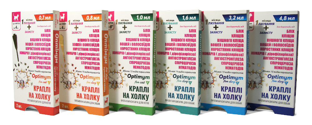 Краплі від бліх OPTIMYM